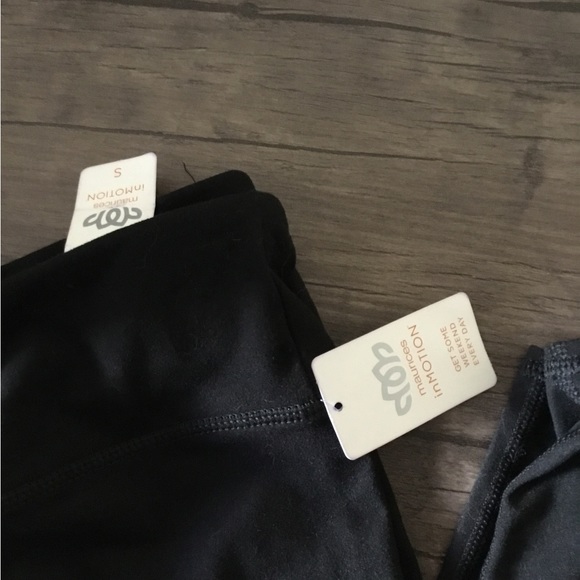 NWT Maurices inMotion Capri Athletic Workout Yoga Sport Leggings - Picture 7 of 8